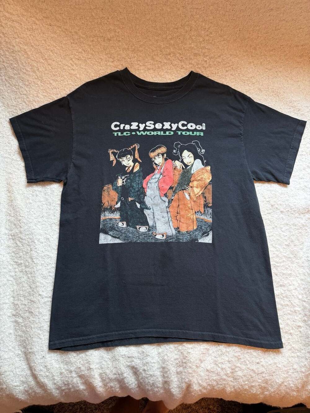 TLC CrazySexyCool World Tour Graphic T-Shirt